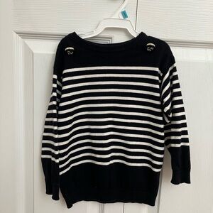 D&G Kids 2Y toddler nautical sweater pullover stripes baby boy girl sweater navy